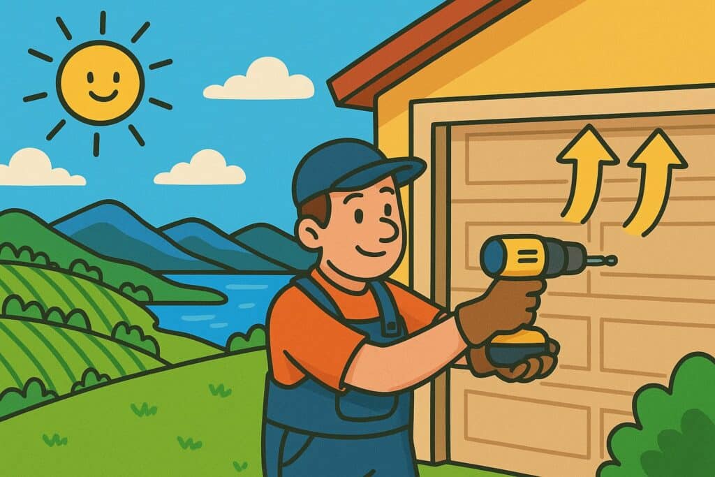 The Benefits of Insulated Garage Doors in the Okanagan