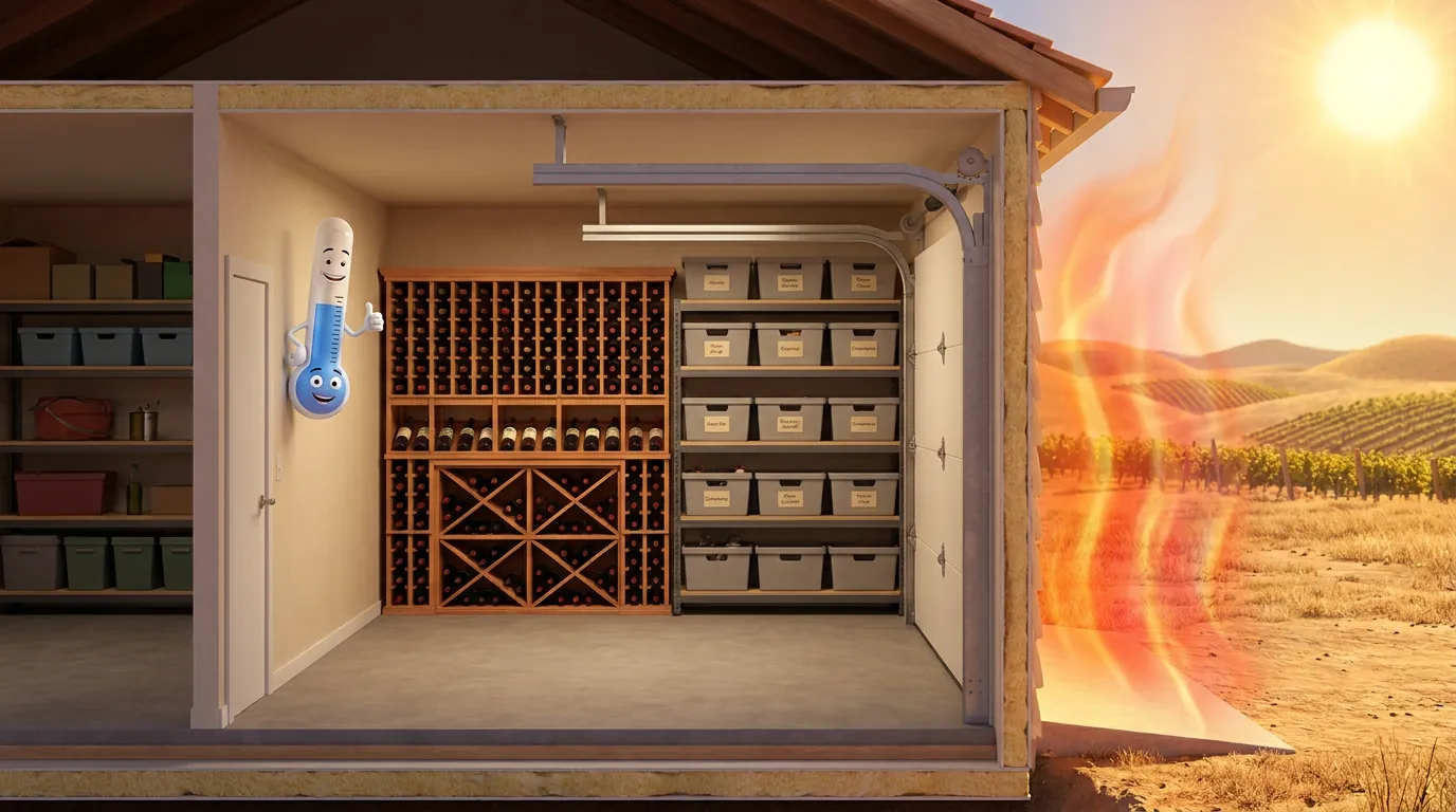 Keeping Your Garage Cool Enough for Wine and Storage in the Okanagan Heat